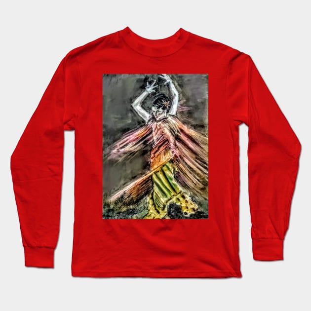 Flamenco Long Sleeve T-Shirt by Joni57